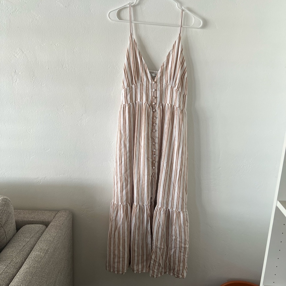 Abercrombie and Fitch button through maxi.